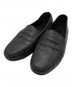 Salvatore Ferragamoサルヴァトーレ フェラガモ）の古着「コインローファー/penny loafer」｜ブラック