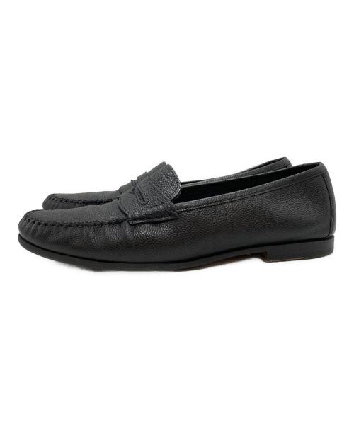 Salvatore Ferragamo（サルヴァトーレ フェラガモ）Salvatore Ferragamo (サルヴァトーレ フェラガモ) コインローファー/penny loafer ブラック サイズ:8・1/2の古着・服飾アイテム