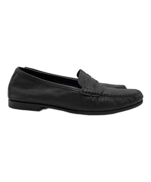 Salvatore Ferragamo（サルヴァトーレ フェラガモ）Salvatore Ferragamo (サルヴァトーレ フェラガモ) コインローファー/penny loafer ブラック サイズ:8・1/2の古着・服飾アイテム