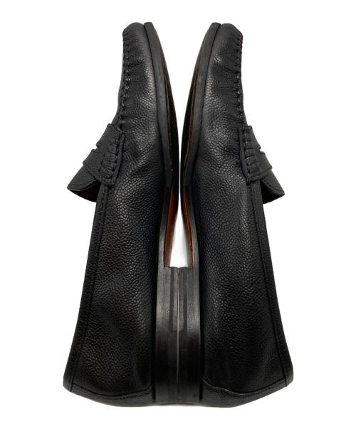 Salvatore Ferragamo（サルヴァトーレ フェラガモ）Salvatore Ferragamo (サルヴァトーレ フェラガモ) コインローファー/penny loafer ブラック サイズ:8・1/2の古着・服飾アイテム