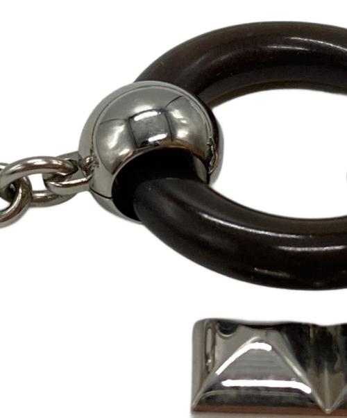 HERMES（エルメス）HERMES (エルメス) メドールXOネックレス/Hermès Medor XO Necklace シルバー×ブルーの古着・服飾アイテム