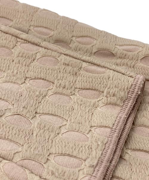 GIORGIO ARMANI（ジョルジオアルマーニ）GIORGIO ARMANI (ジョルジオアルマーニ) ニットジャガードジャケット/Knit Jacquard Jacket ピンク サイズ:38の古着・服飾アイテム
