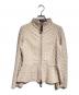 GIORGIO ARMANI（ジョルジオアルマーニ）の古着「ニットジャガードジャケット/Knit Jacquard Jacket」｜ピンク