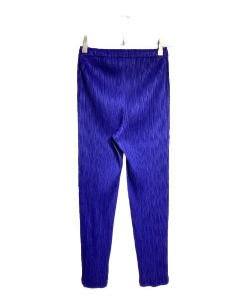 PLEATS PLEASE（プリーツプリーズ）PLEATS PLEASE (プリーツプリーズ) プリーツストレートパンツ/Pleated straight pants パープル サイズ:1の古着・服飾アイテム