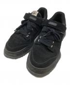 Maison MIHARA YASUHIRO×GDCメゾン ミハラ ヤスヒロ×ジーディーシー）の古着「KEITH original sole leather Low-Top sneaker/キース オリジナルソール レザー ロートップ スニーカー」｜ブラック