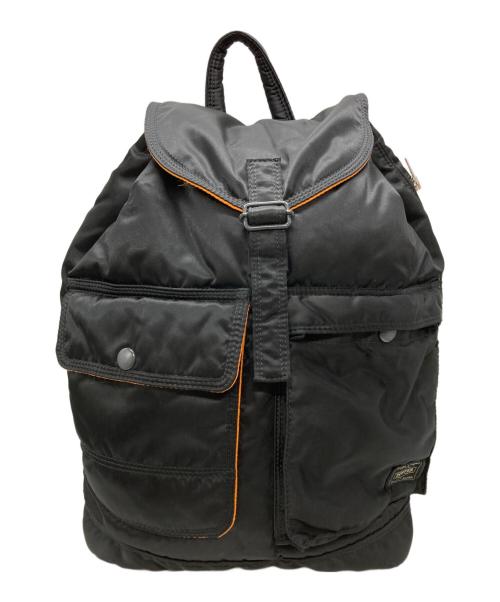 PORTER（ポーター）PORTER (ポーター) TANKER  BACKPACK/タンカー バックパック ブラックの古着・服飾アイテム