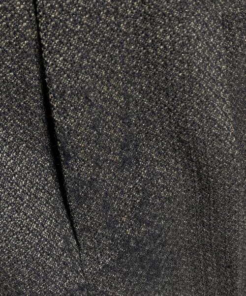sacai（サカイ）sacai (サカイ) ラメツイードバギースラックス/Metallic-thread tweed baggy slacks グレー サイズ:1の古着・服飾アイテム