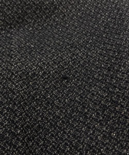 sacai（サカイ）sacai (サカイ) ラメツイードバギースラックス/Metallic-thread tweed baggy slacks グレー サイズ:1の古着・服飾アイテム