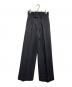 sacai（サカイ）の古着「ラメツイードバギースラックス/Metallic-thread tweed baggy slacks」｜グレー