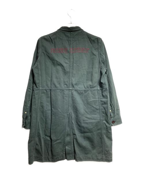UNDERCOVERISM（アンダーカバーイズム）UNDERCOVERISM (アンダーカバーイズム) バック刺繍HBTアトリエコート/Atelier Coat ブラック サイズ:2の古着・服飾アイテム