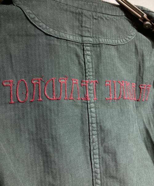 UNDERCOVERISM（アンダーカバーイズム）UNDERCOVERISM (アンダーカバーイズム) バック刺繍HBTアトリエコート/Atelier Coat ブラック サイズ:2の古着・服飾アイテム