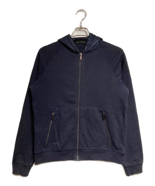 PRADA SPORTS（プラダスポーツ）PRADA SPORTS (プラダスポーツ) ナイロン切替ジップパーカー/Zip parka ネイビー サイズ:Mの古着・服飾アイテム