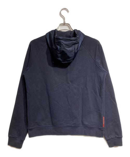 PRADA SPORTS（プラダスポーツ）PRADA SPORTS (プラダスポーツ) ナイロン切替ジップパーカー/Zip parka ネイビー サイズ:Mの古着・服飾アイテム