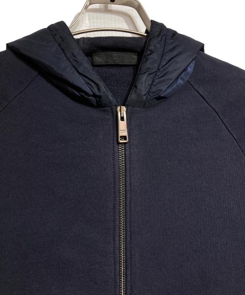 PRADA SPORTS（プラダスポーツ）PRADA SPORTS (プラダスポーツ) ナイロン切替ジップパーカー/Zip parka ネイビー サイズ:Mの古着・服飾アイテム