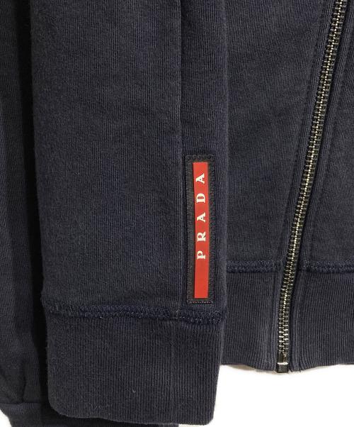 PRADA SPORTS（プラダスポーツ）PRADA SPORTS (プラダスポーツ) ナイロン切替ジップパーカー/Zip parka ネイビー サイズ:Mの古着・服飾アイテム