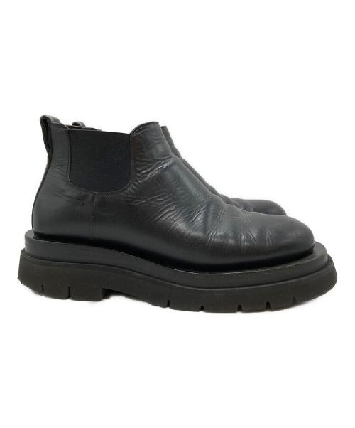 BOTTEGA VENETA（ボッテガベネタ）BOTTEGA VENETA (ボッテガベネタ) ラグチェルシーブーツ/Lug Sole Chelsea Boots  ブラック サイズ:39の古着・服飾アイテム