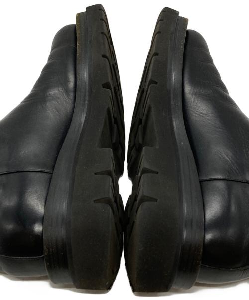 BOTTEGA VENETA（ボッテガベネタ）BOTTEGA VENETA (ボッテガベネタ) ラグチェルシーブーツ/Lug Sole Chelsea Boots  ブラック サイズ:39の古着・服飾アイテム