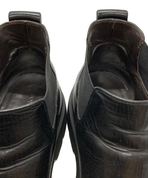 BOTTEGA VENETA（ボッテガベネタ）BOTTEGA VENETA (ボッテガベネタ) ラグチェルシーブーツ/Lug Sole Chelsea Boots  ブラック サイズ:39の古着・服飾アイテム