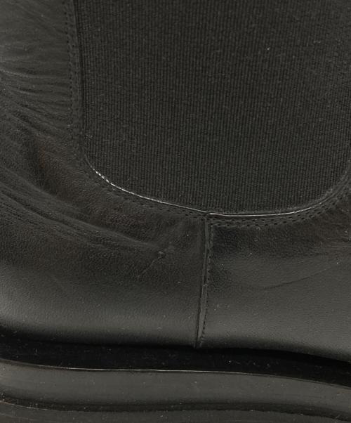 BOTTEGA VENETA（ボッテガベネタ）BOTTEGA VENETA (ボッテガベネタ) ラグチェルシーブーツ/Lug Sole Chelsea Boots  ブラック サイズ:39の古着・服飾アイテム