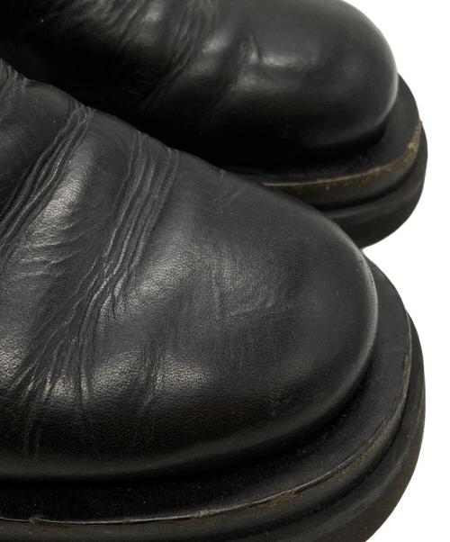 BOTTEGA VENETA（ボッテガベネタ）BOTTEGA VENETA (ボッテガベネタ) ラグチェルシーブーツ/Lug Sole Chelsea Boots  ブラック サイズ:39の古着・服飾アイテム