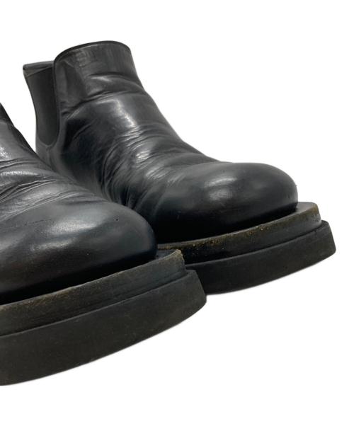 BOTTEGA VENETA（ボッテガベネタ）BOTTEGA VENETA (ボッテガベネタ) ラグチェルシーブーツ/Lug Sole Chelsea Boots  ブラック サイズ:39の古着・服飾アイテム