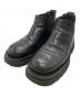 BOTTEGA VENETA（ボッテガベネタ）の古着「ラグチェルシーブーツ/Lug Sole Chelsea Boots 」｜ブラック