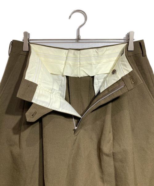 COMME des GARCONS HOMME PLUS（コムデギャルソンオムプリュス）COMME des GARCONS HOMME PLUS (コムデギャルソンオムプリュス) 2タックウールバギーショーツ/Double-Pleated Wool Baggy Shorts ブラウン サイズ:Mの古着・服飾アイテム