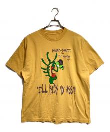 USED（ユーズド）の古着「プリントTシャツ/printed t-shirt」｜イエロー