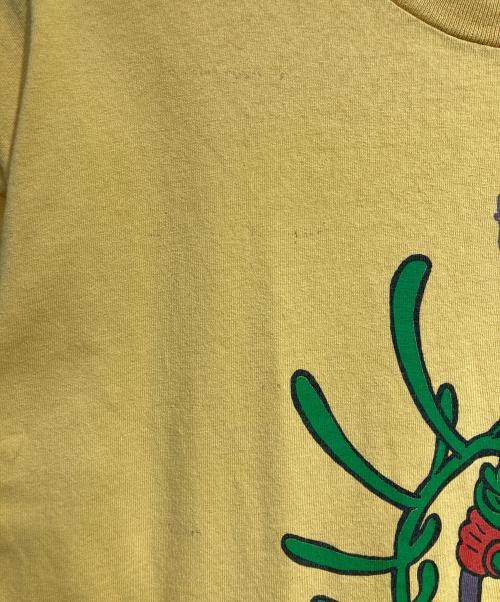 USED（ユーズド）USED (ユーズド) プリントTシャツ/printed t-shirt イエロー サイズ:不明の古着・服飾アイテム