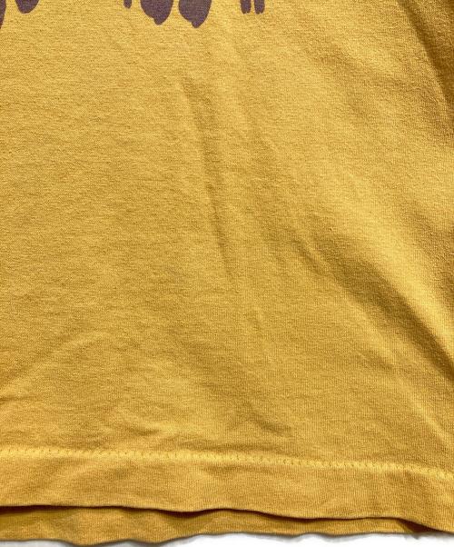 USED（ユーズド）USED (ユーズド) プリントTシャツ/printed t-shirt イエロー サイズ:不明の古着・服飾アイテム