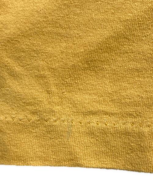 USED（ユーズド）USED (ユーズド) プリントTシャツ/printed t-shirt イエロー サイズ:不明の古着・服飾アイテム