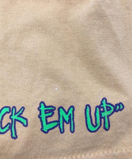 USED（ユーズド）USED (ユーズド) プリントTシャツ/printed t-shirt イエロー サイズ:不明の古着・服飾アイテム