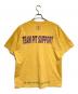 USED (ユーズド) プリントTシャツ/printed t-shirt イエロー サイズ:不明：14000円
