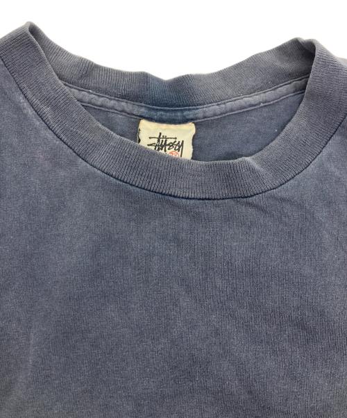 stussy（ステューシー）stussy (ステューシー) STUSNICS RECORD Tee ネイビー サイズ:2Xの古着・服飾アイテム