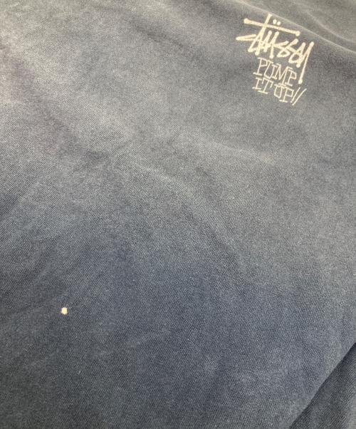 stussy（ステューシー）stussy (ステューシー) STUSNICS RECORD Tee ネイビー サイズ:2Xの古着・服飾アイテム