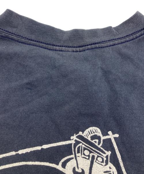 stussy（ステューシー）stussy (ステューシー) STUSNICS RECORD Tee ネイビー サイズ:2Xの古着・服飾アイテム