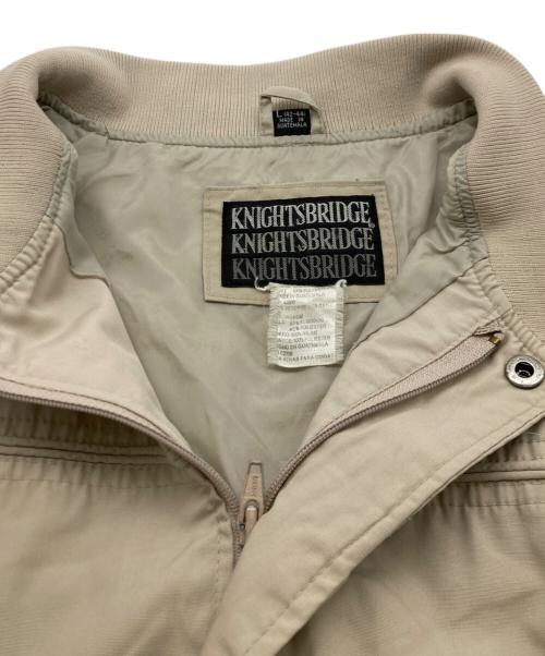 KNIGHTSBRIDGE（ナイツブリッジ）KNIGHTSBRIDGE (ナイツブリッジ) カップショルダーダービージャケット ベージュ サイズ:SIZE Lの古着・服飾アイテム