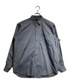 DAIWA PIER39ダイワ ピア39）の古着「TECH REGULAR STRIPE SHIRT L/S/テックレギュラーストライプシャツ」｜グレー