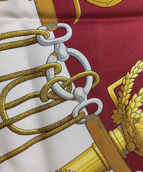 HERMES（エルメス）HERMES (エルメス) カレ90 レッドの古着・服飾アイテム