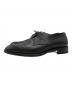 LOUIS VUITTON (ルイ ヴィトン) LVロゴタイガドレスシューズ/Louis Vuitton Taiga leather dress shoes with LV logo ブラック サイズ:6・1/2：30000円