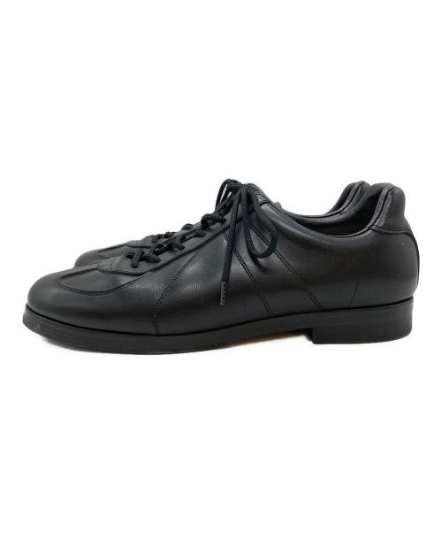 foot the coacher（フットザコーチャー）foot the coacher (フットザコーチャー) NON-SPORTY SNEAKERS(GERMAN)/（ドイツ軍スタイルの）非スポーツ用スニーカー ブラック サイズ:9の古着・服飾アイテム