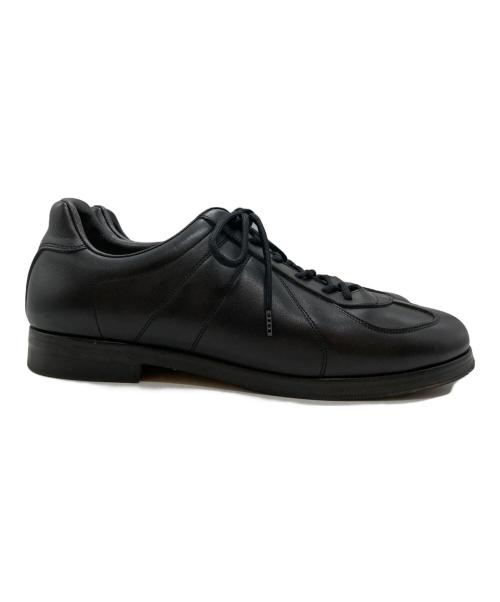 foot the coacher（フットザコーチャー）foot the coacher (フットザコーチャー) NON-SPORTY SNEAKERS(GERMAN)/（ドイツ軍スタイルの）非スポーツ用スニーカー ブラック サイズ:9の古着・服飾アイテム