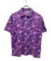 A BATHING APE（アベイシングエイプ）の古着「カモフラポロシャツ」｜パープル