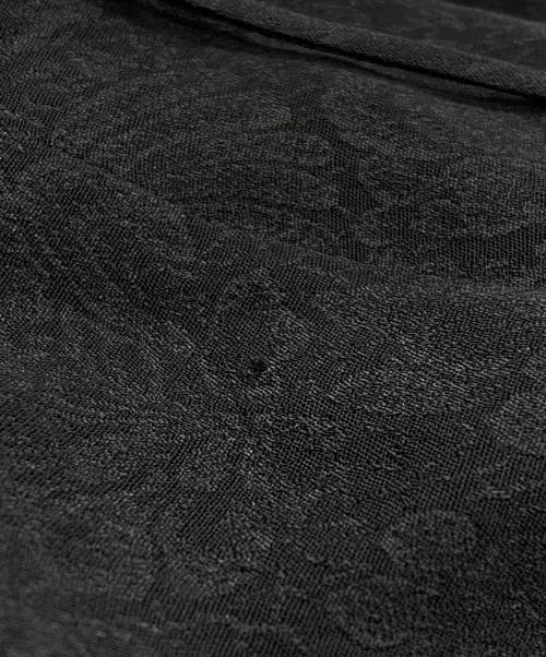 Mame Kurogouchi（マメクロゴウチ）Mame Kurogouchi (マメクロゴウチ) Floral Pattern Acetate Rayon Jacquard Jump Suit/フローラルパターンアセテートレーヨンジャカードジャンプスーツ ブラック サイズ:1の古着・服飾アイテム
