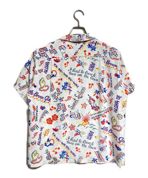Sun Surf（サンサーフ）Sun Surf (サンサーフ) SWEET LEILANI ALOHA SHIRT/スウィート・レイラニ・アロハシャツ ホワイト サイズ:Sの古着・服飾アイテム