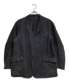 COMOLI（コモリ）の古着「ブラックドリルジャケット/Black Drill Jacket」｜ネイビー