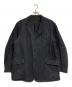 COMOLI（コモリ）の古着「ブラックドリルジャケット/Black Drill Jacket」｜ネイビー