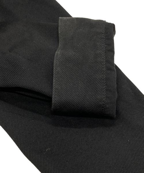 BLACK COMME des GARCONS（ブラックコムデギャルソン）BLACK COMME des GARCONS (ブラックコムデギャルソン) ポリエステルツイルトラッカージャケット/Polyester Twill Trucker Jacket ブラック サイズ:Lの古着・服飾アイテム