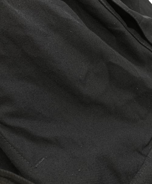 BLACK COMME des GARCONS（ブラックコムデギャルソン）BLACK COMME des GARCONS (ブラックコムデギャルソン) ポリエステルツイルトラッカージャケット/Polyester Twill Trucker Jacket ブラック サイズ:Lの古着・服飾アイテム