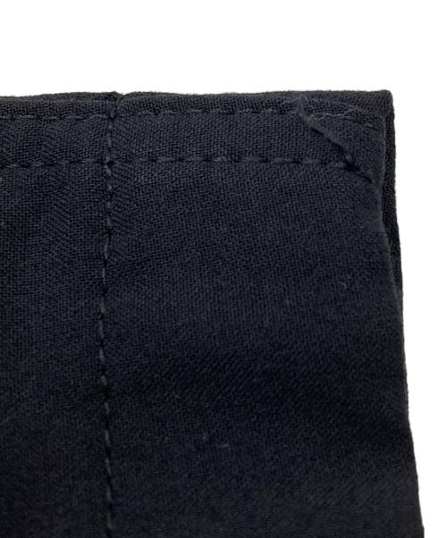 COMME des GARCONS HOMME（コムデギャルソン オム）COMME des GARCONS HOMME (コムデギャルソン オム) ウールトロステンカラーミドルコート/Balmacaan coat ブラック サイズ:Sの古着・服飾アイテム
